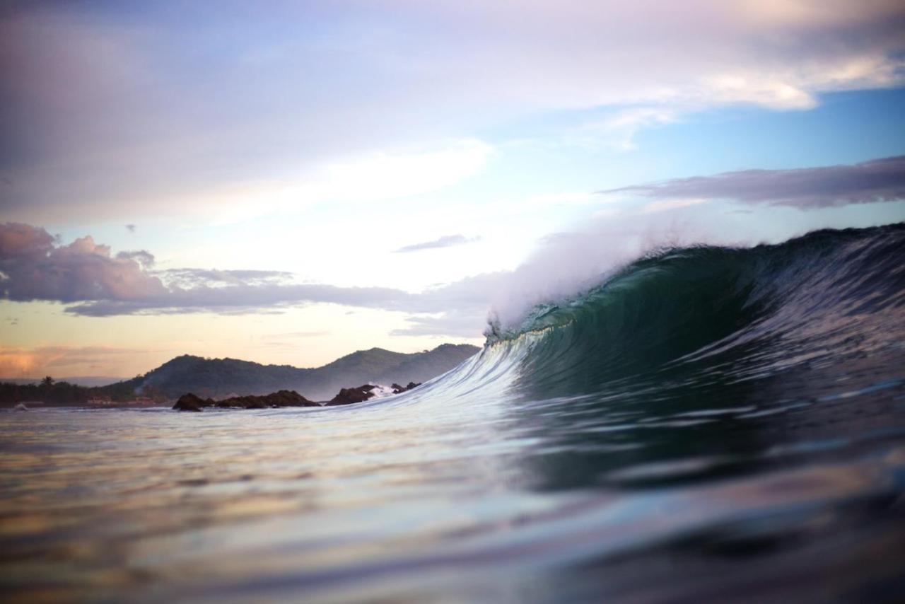 Solid Surf Camp Hostel Nicaragua Transito Kültér fotó