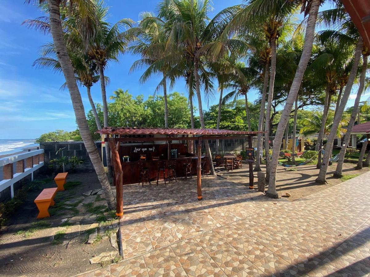 Solid Surf Camp Hostel Nicaragua Transito Kültér fotó
